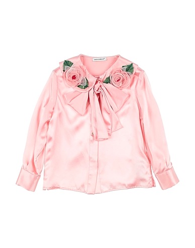 DOLCE&GABBANA Camicie  e bluse fantasia Rosa 100% Seta