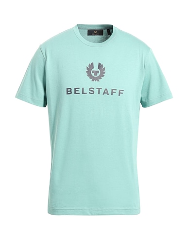 BELSTAFF T-shirt Verde salvia 100% Cotone