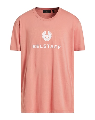 BELSTAFF T-shirt Salmon pink 100% Cotton