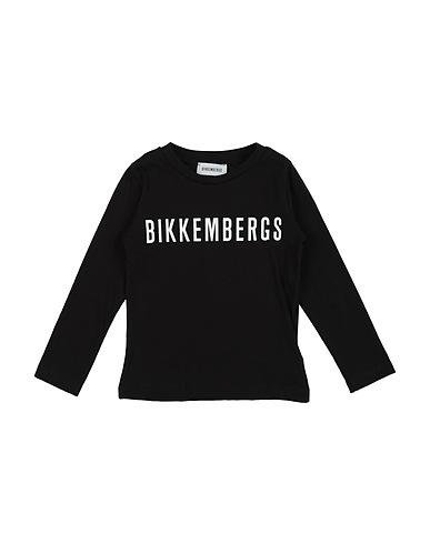 BIKKEMBERGS T-shirt Black 100% Cotton