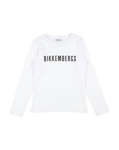BIKKEMBERGS T-shirt Bianco 100% Cotone