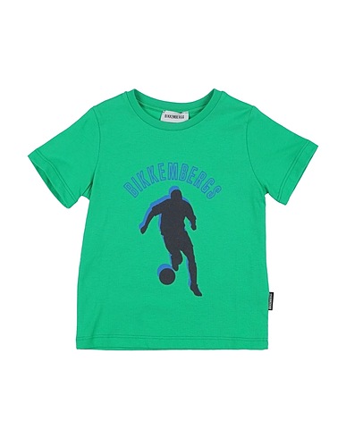 BIKKEMBERGS T-shirt Green 100% Cotton
