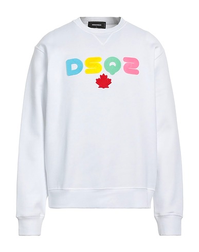 DSQUARED2 Sweatshirt White 100% Cotton