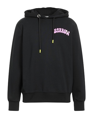 BARROW Hooded sweatshirt Black 100% Cotton