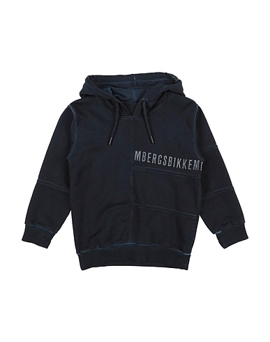 BIKKEMBERGS Hooded track jacket 100% Cotton