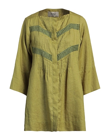 NENÈ Solid color shirts & blouses 100% Linen