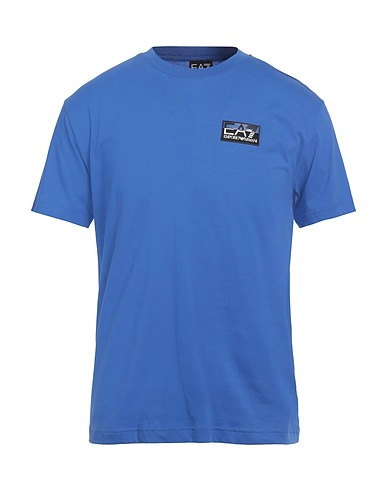 EA7 T-shirt Purple 100% Cotton