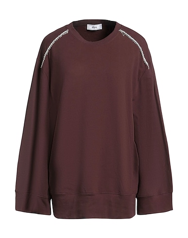 JIJIL Sweatshirt Brown 94% Cotton, 6% Elastane