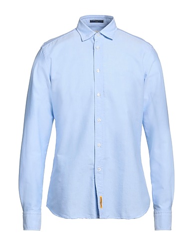 B.D.BAGGIES Solid color shirt Sky blue 100% Cotton