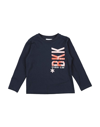 BIKKEMBERGS T-Shirt Nachtblau 100% Baumwolle