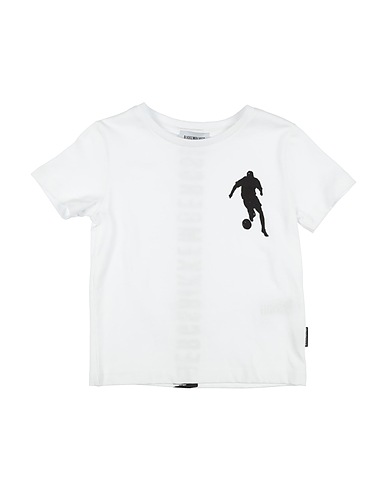 BIKKEMBERGS T-shirt Bianco 100% Cotone