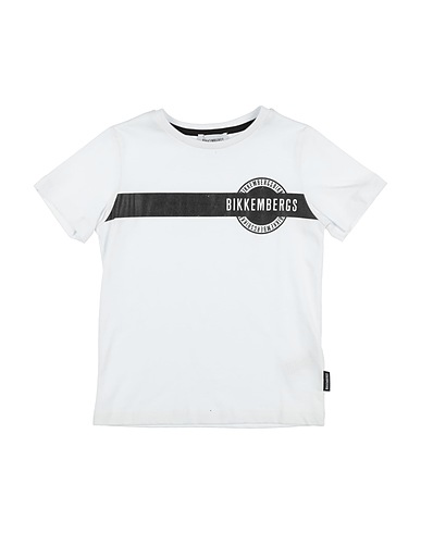 BIKKEMBERGS T-shirt White 100% Cotton