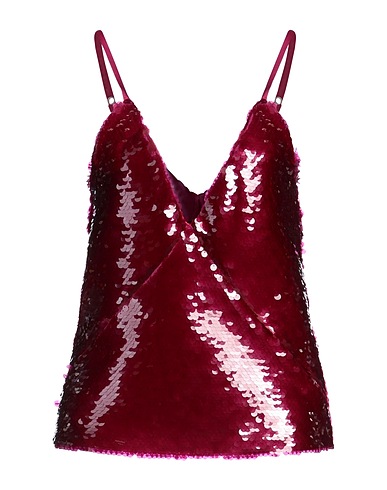 FEDERICA TOSI Top Magenta 92% Poliestere, 8% Elastan