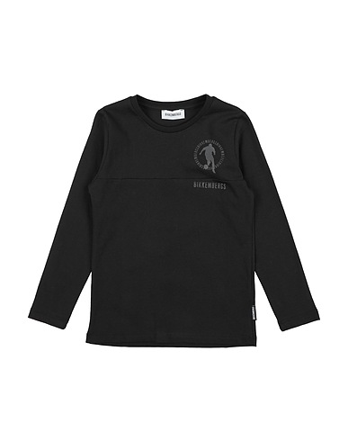 BIKKEMBERGS T-shirt Nero 100% Cotone