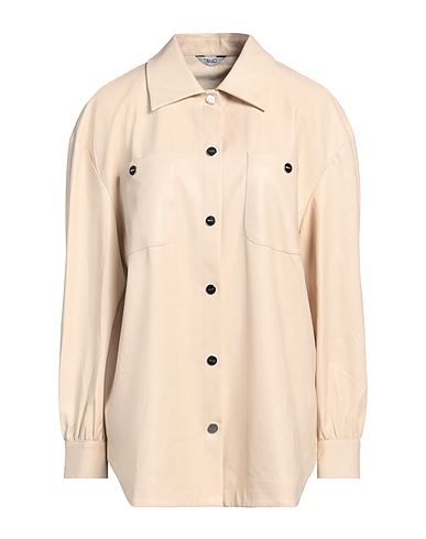 LIU •JO Solid color shirts & blouses Ivory 100% Polyester