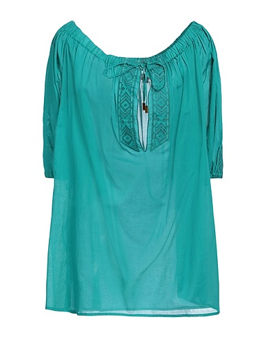 VILEBREQUIN Top Emerald green 100% Cotton