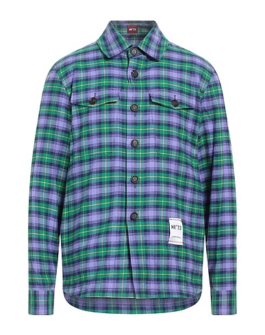 MR*73 Checked shirt Green 100% Cotton