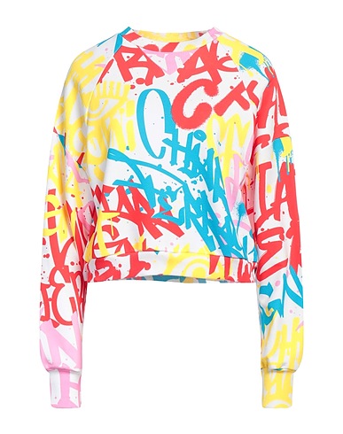CHIARA FERRAGNI Sweatshirt Yellow 100% Cotton