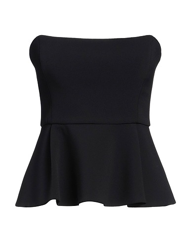 PINKO Top Black 96% Polyester, 4% Elastane