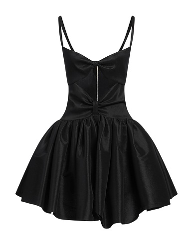 STEFANO DE LELLIS Short dress Black 50% PES - Polyethersulfone, 45% Polyamide, 5% Elastane