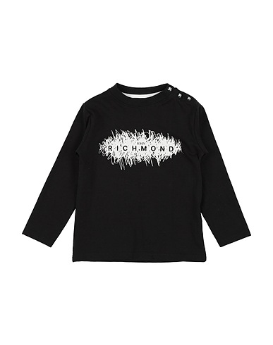 JOHN RICHMOND T-shirt Nero 100% Cotone