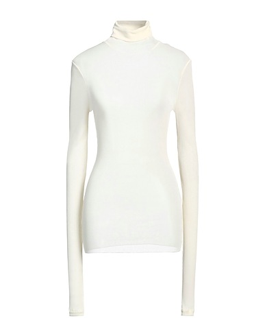 AMI ALEXANDRE MATTIUSSI Ｔシャツ アイボリー レーヨン 82% / ナイロン 18%