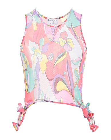 COLLINA STRADA Top Coral 95% Polyester, 5% Elastane
