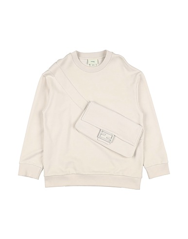 FENDI Sweatshirt Light grey 100% Cotton
