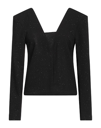PATRIZIA PEPE Top Black 100% Polyester