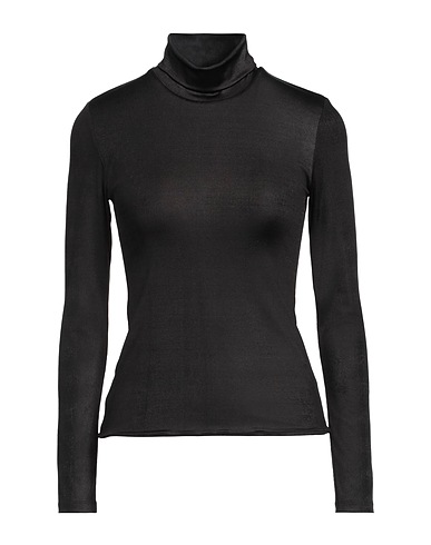 JIJIL T-shirt Black 92% Polyester, 8% Elastane