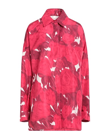 VALENTINO GARAVANI Full-length jacket Magenta 100% Silk