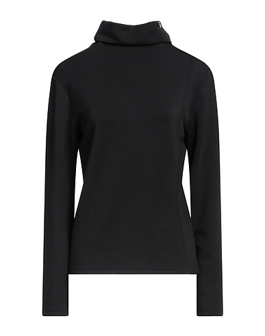 ALESSIA SANTI T-shirt Black 48% Modal, 48% Polyester, 4% Elastane