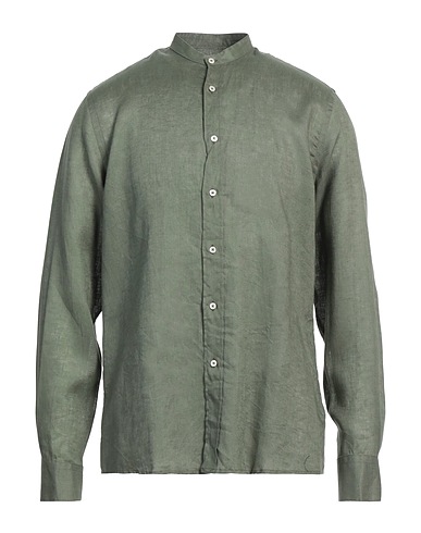 LIU •JO MAN Camicia in lino Verde militare 100% Lino