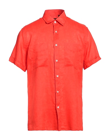 LIU •JO MAN Solid color shirt 100% Linen