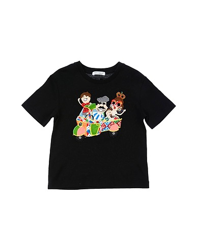 DOLCE&GABBANA T-shirt Nero 100% Cotone