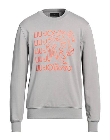 LIU •JO MAN Sweatshirt Grey 90% Cotton, 10% Polyester