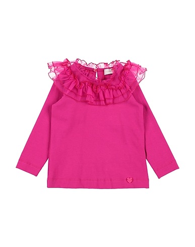 MONNALISA Ｔシャツ フューシャ コットン 93% / ポリウレタン 7% / ナイロン