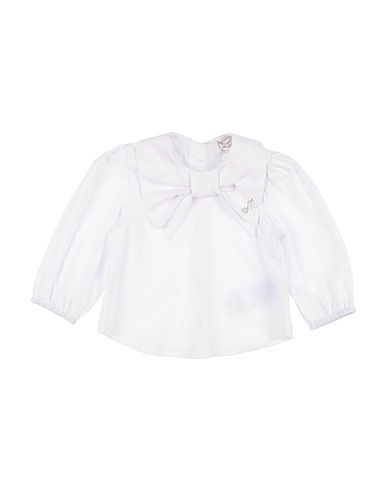 MONNALISA Top White 100% Cotton