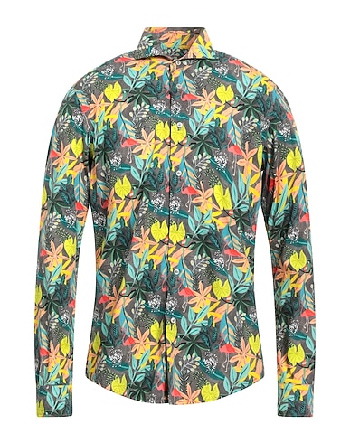 BRIAN DALES Patterned shirt 100% Cotton
