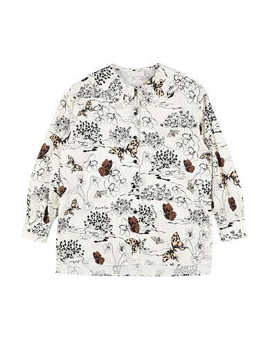 MONNALISA Patterned shirts & blouses White 100% Cotton