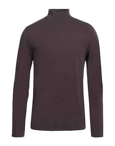 KIEFERMANN ベーシックTシャツ チャコール コットン 48% / レーヨン 48% / ポリウレタン 4%