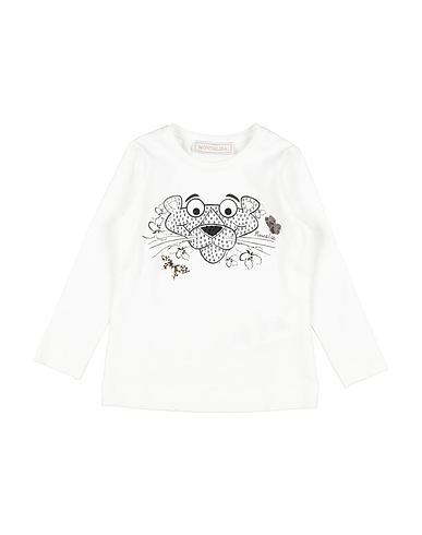 MONNALISA T-shirt White 95% Cotton, 5% Elastane