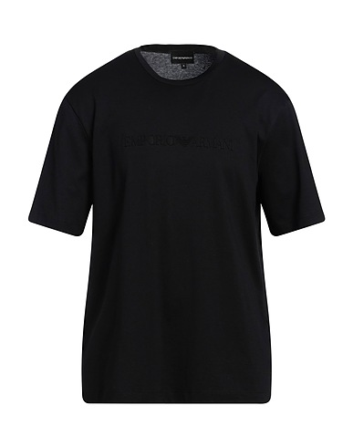 EMPORIO ARMANI T-shirt Black 100% Cotton