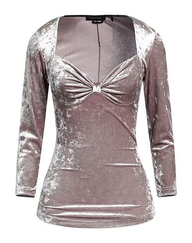ISABEL MARANT Top Taupe 93% Polyester, 7% Elastane