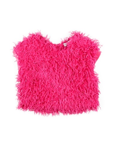 MONNALISA Top Fuchsia 100% Polyester, Elastane