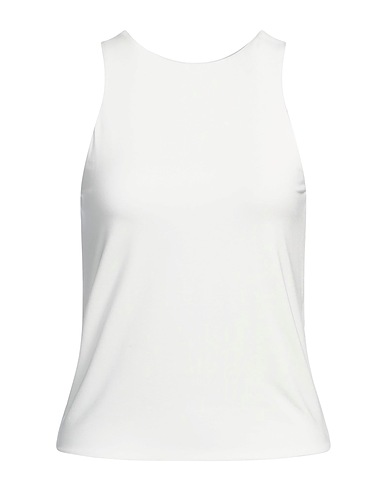 PATRIZIA PEPE Vest White 92% Viscose, 8% Elastane, Glass