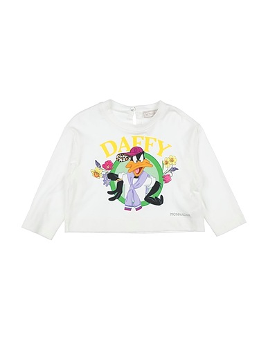 MONNALISA T-shirt Bianco 100% Cotone