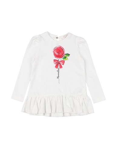 MONNALISA T-shirt Bianco 100% Cotone
