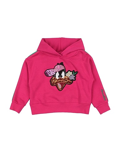 MONNALISA Felpa Fucsia 85% Cotone, 15% Poliestere