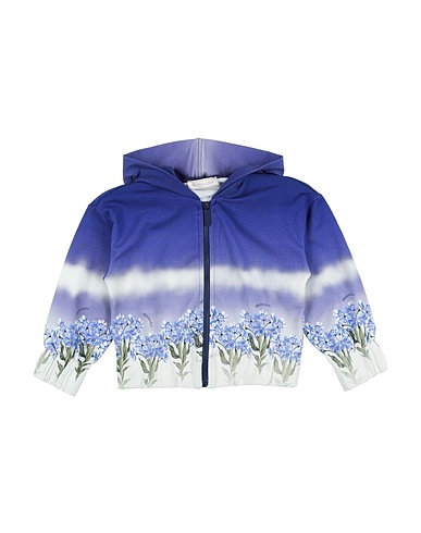 MONNALISA Sweatshirt Navy 95% Cotton, 5% Elastane